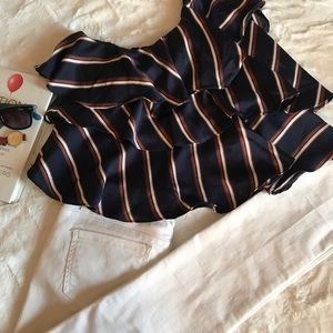 Cover story one shoulder off top